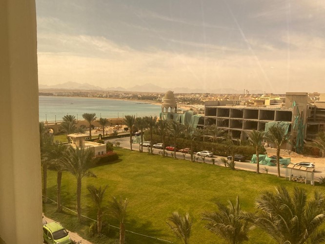 Exquisite 2-Schlafzimmer-Wohnung mit Panoramablick auf das Meer in Hurghada , Ägypten